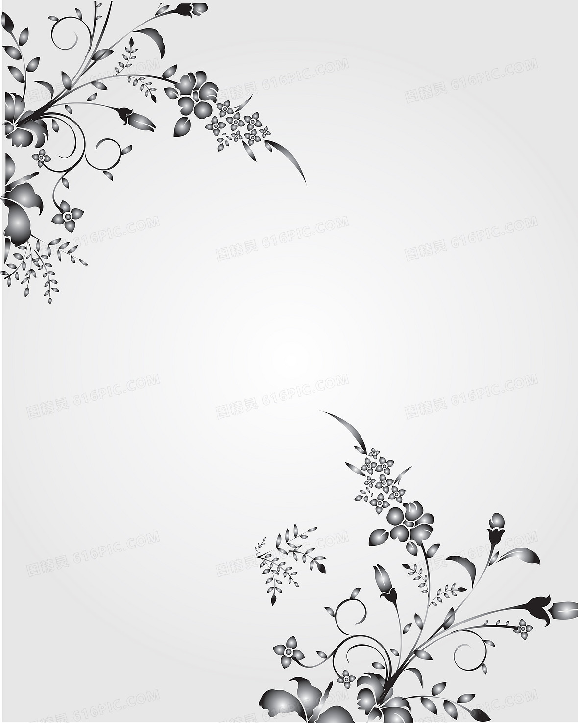 灰白色简约背景图