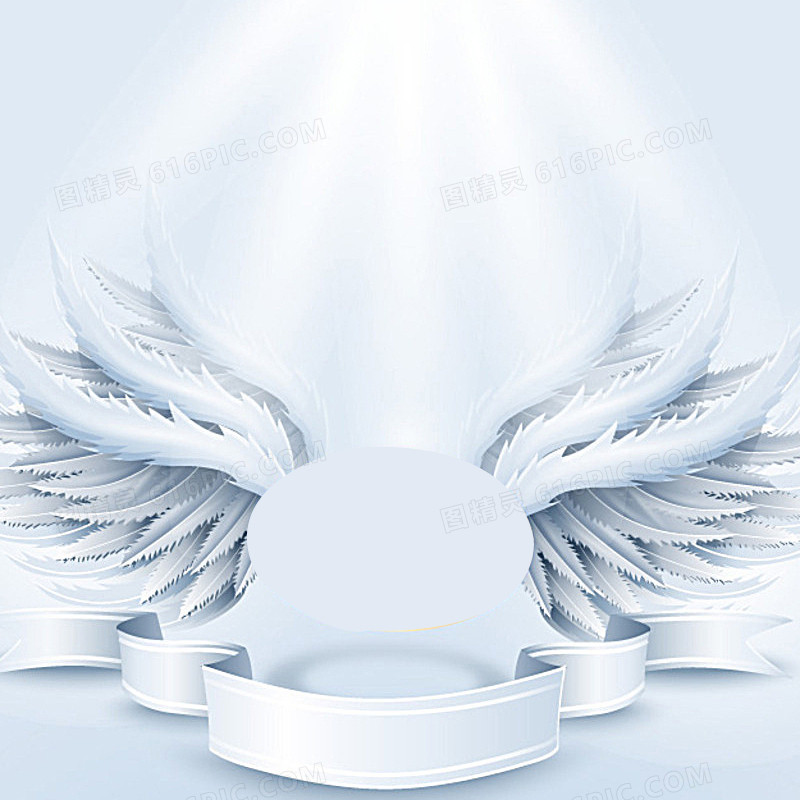 天使翅膀背景图