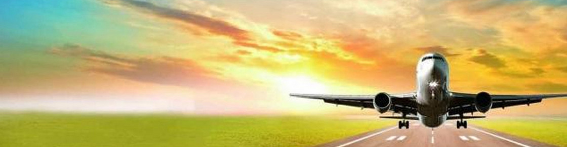 飞机背景banner