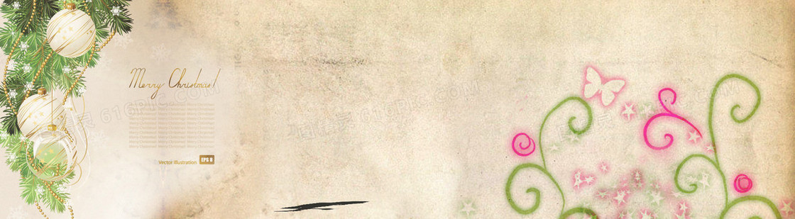 圣诞文艺范女包背景banner
