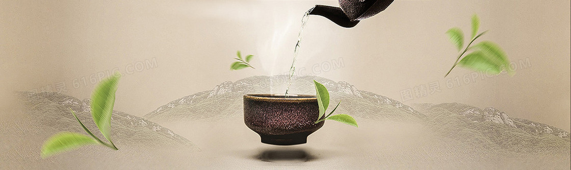 茶叶背景