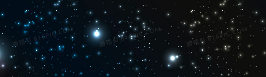 宇宙星空炫酷背景banner