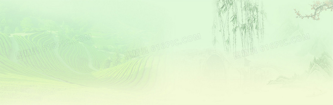 绿色小清新梦幻背景