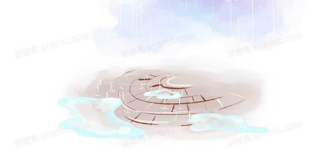 雨季背景