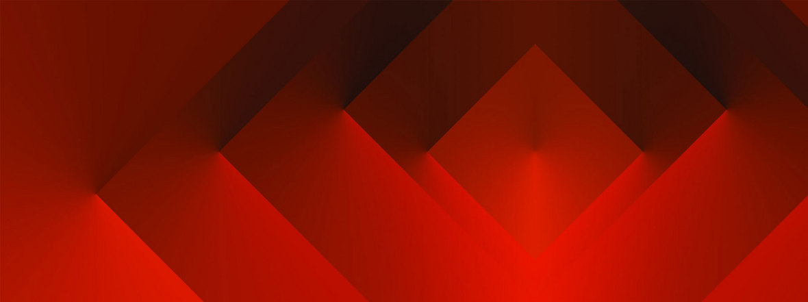 红色天猫淘宝几何渐变立体背景banner