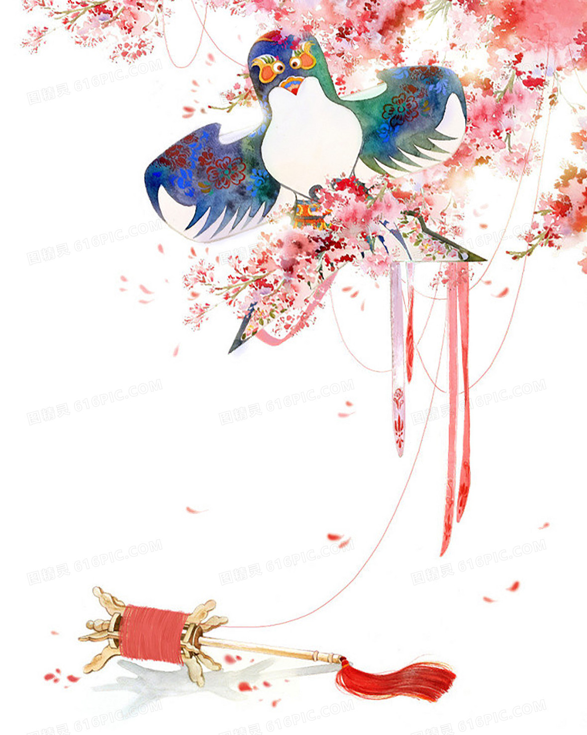 风筝背景图片下载_免费高清风筝背景设计素材_图精灵