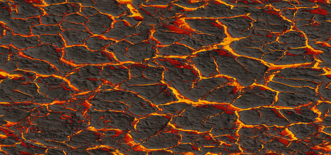 岩浆熔岩裂缝背景