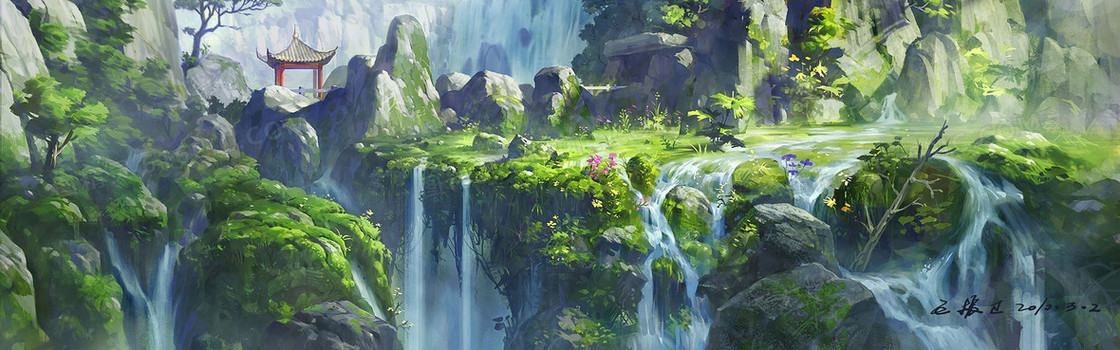 手绘背景