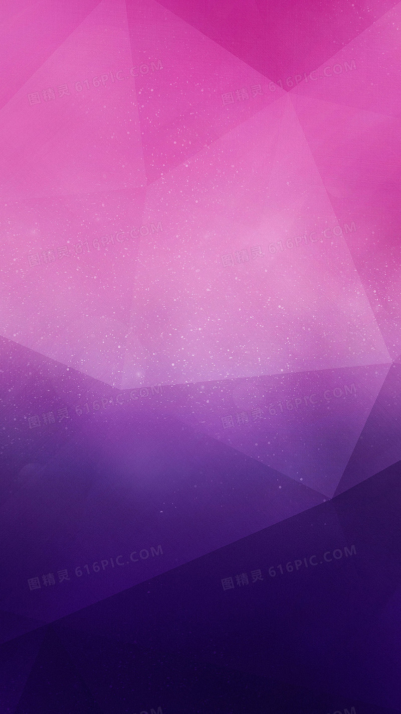 紫色几何H5背景