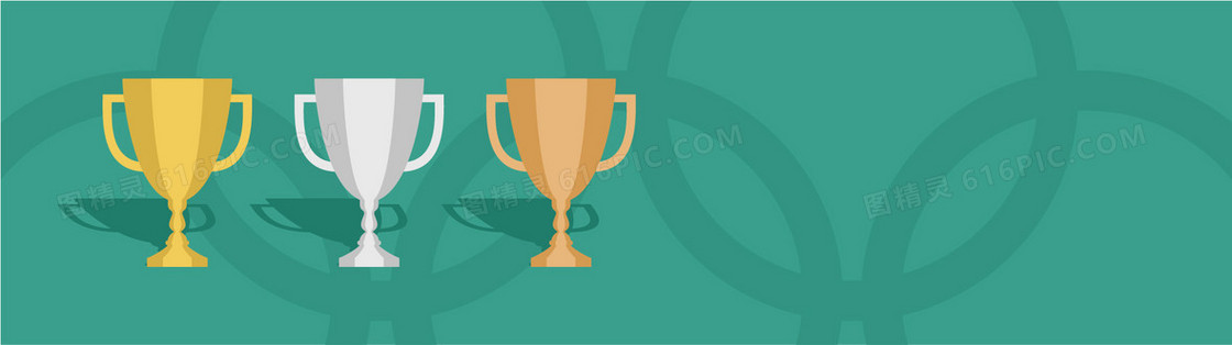 奥运奖杯背景banner