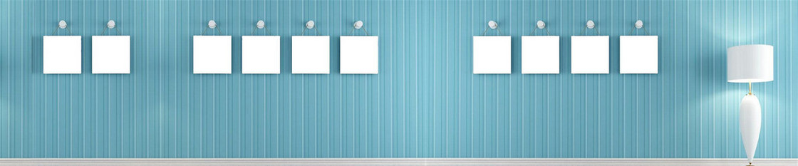 蓝色房间图台灯背景