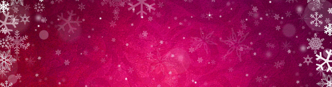 雪花创意banner背景图