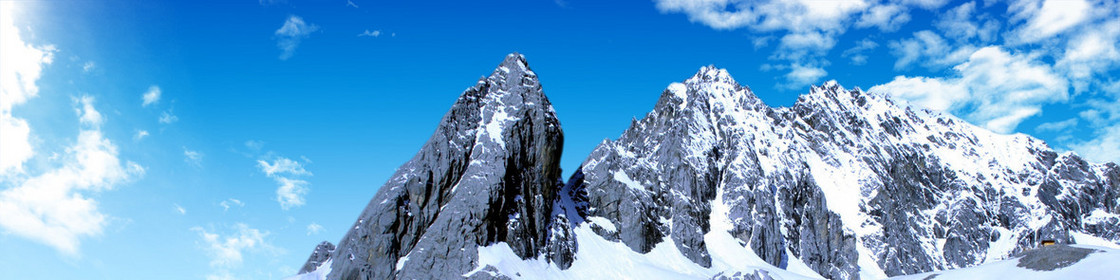 雪山背景