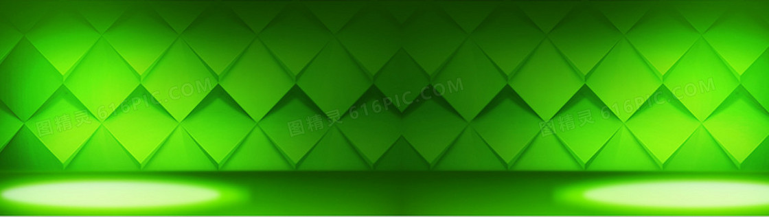 淘宝运动鞋立体块背景banner