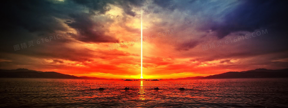 酷炫光效炫背景banner壁纸