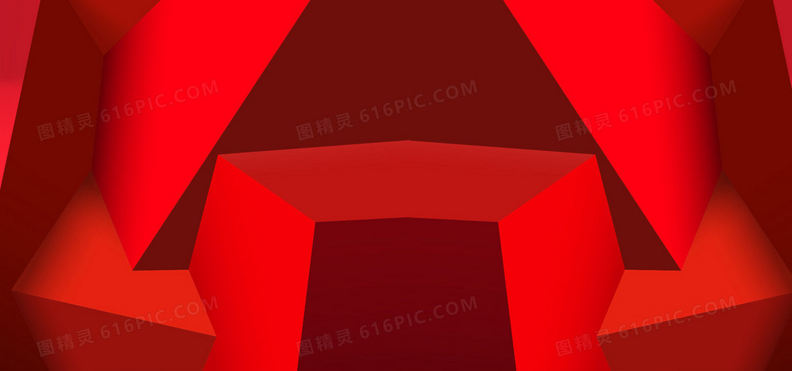 红色扁平背景