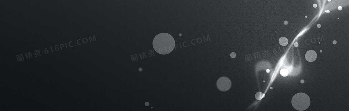 花边质感灰黑色背景banner