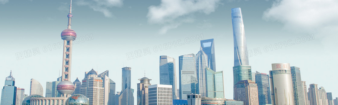 城市背景海报banner