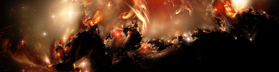宇宙 恒星 行星 云层 梦幻