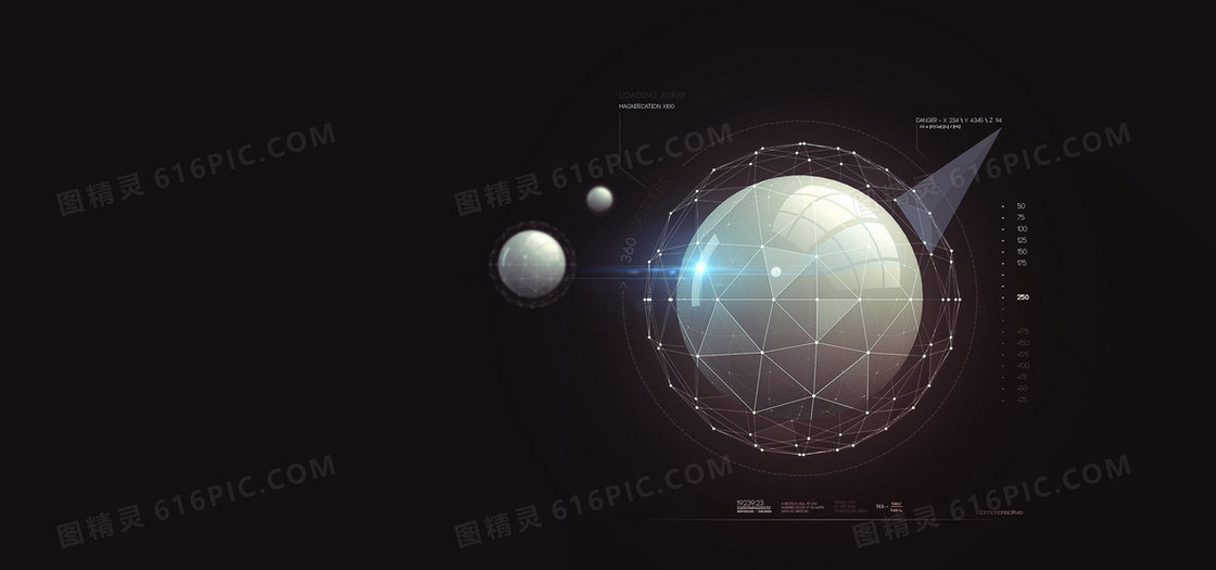 几何科技展板