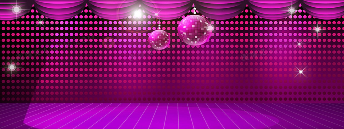 紫色舞台背景模板