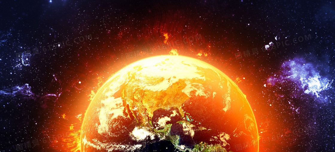科幻酷炫星际banner