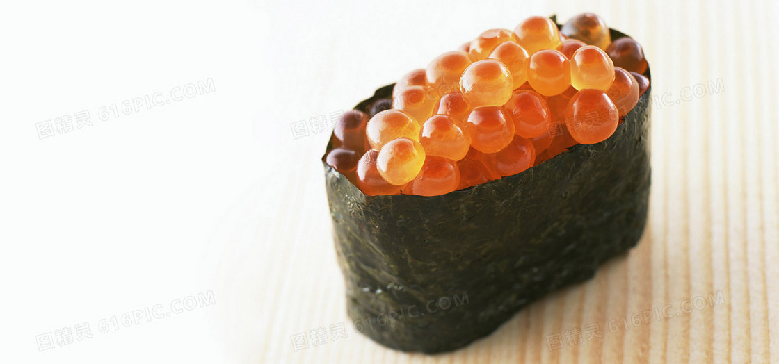 日系美食寿司背景