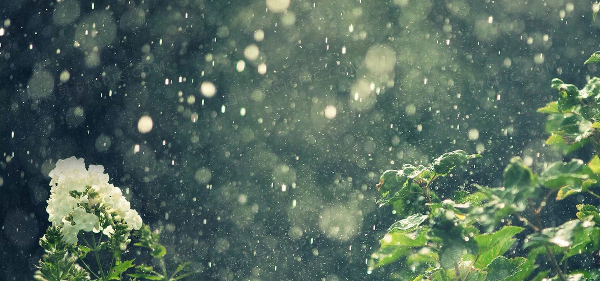 浪漫雨雪背景图片下载_1920x900像素jpg格式_编号15ofjlw5z_图精灵
