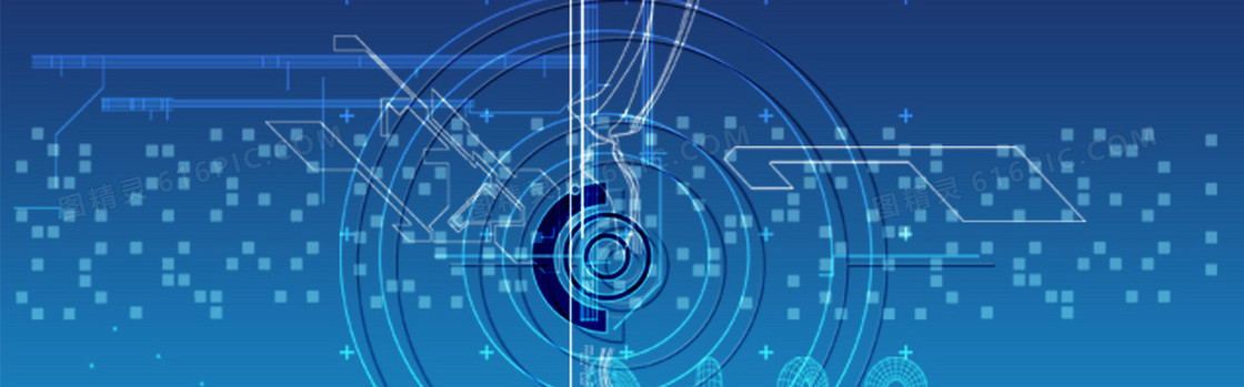炫酷商务海报背景banner