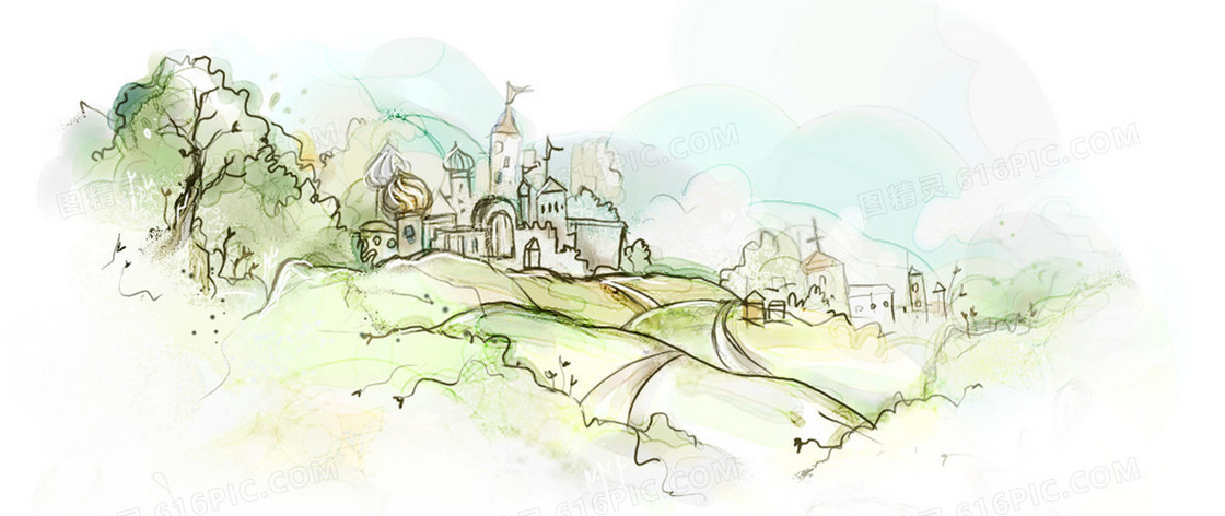 插画背景