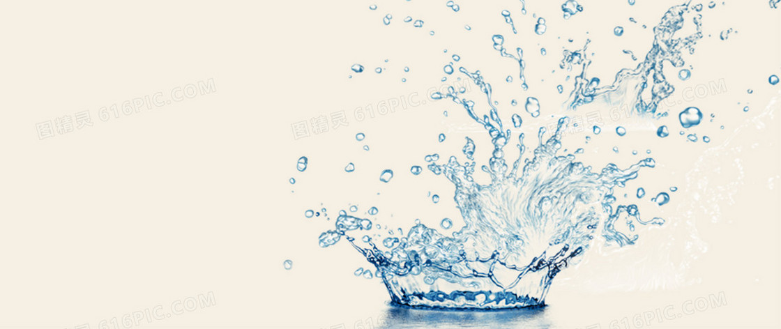 水珠飞溅背景