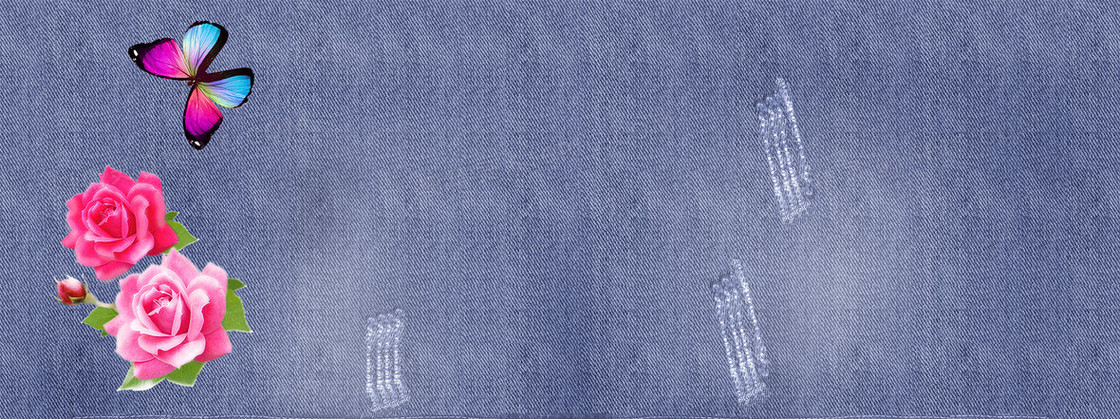 牛仔布料质感纹理背景banner