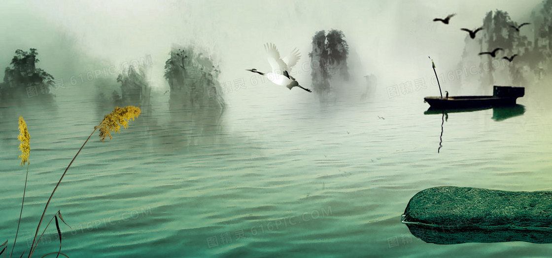水墨画背景