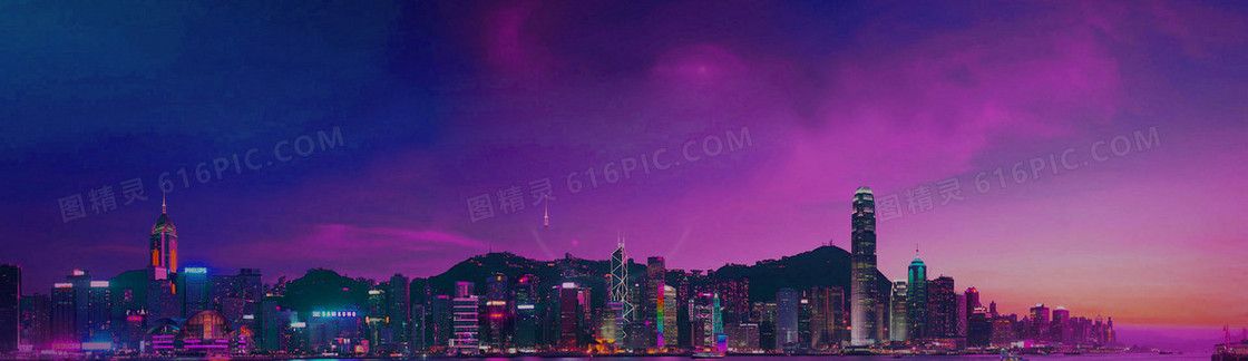 紫色大气背景