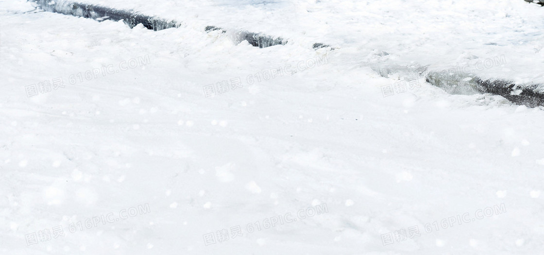 雪地背景