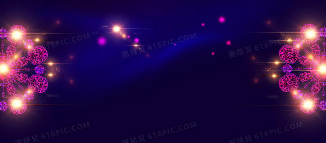 蓝色大气背景