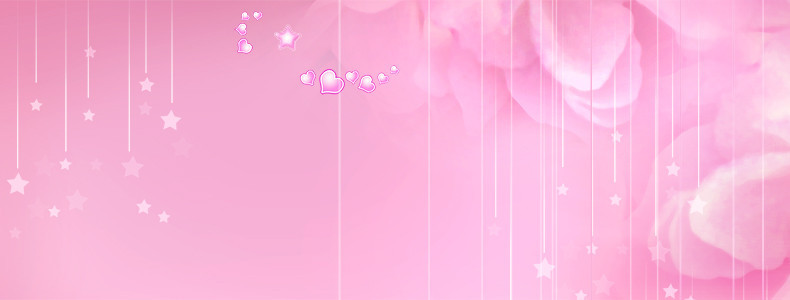 粉色浪漫情人节玫瑰花底纹背景
