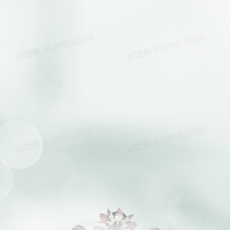 水晶短款项链主图图片
