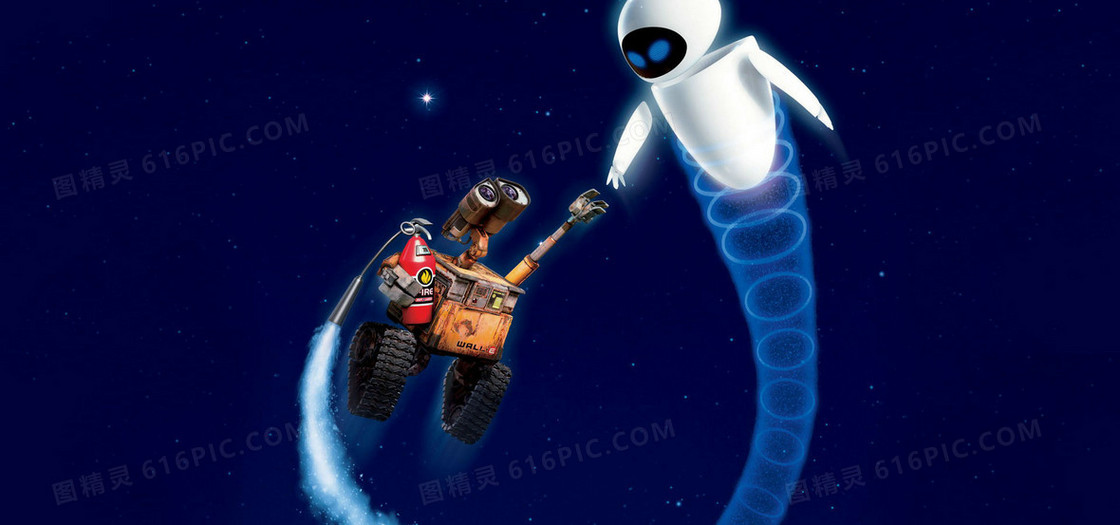 梦幻机器人科技背景