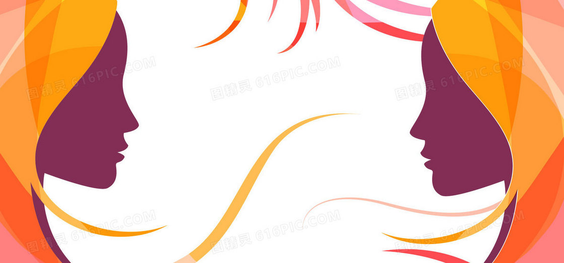 美容院卡片设计banner矢量图