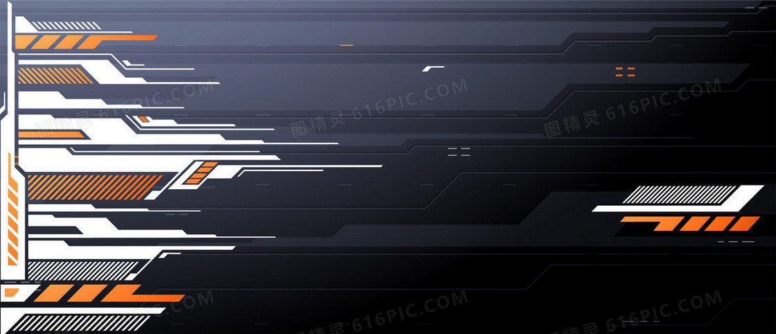 科技矢量banner背景