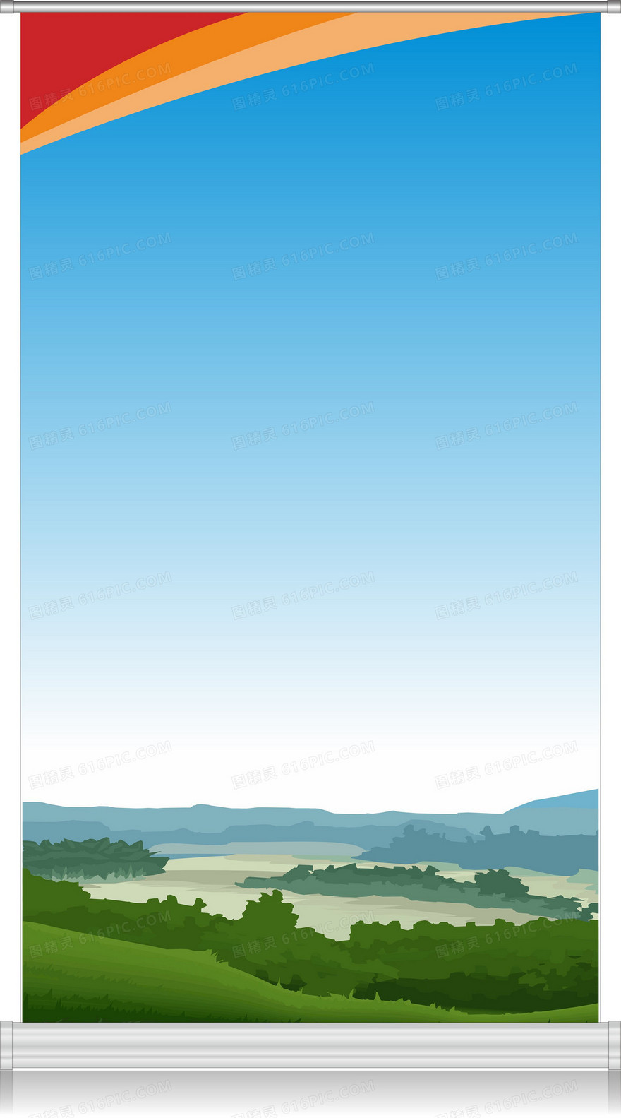易拉宝模板