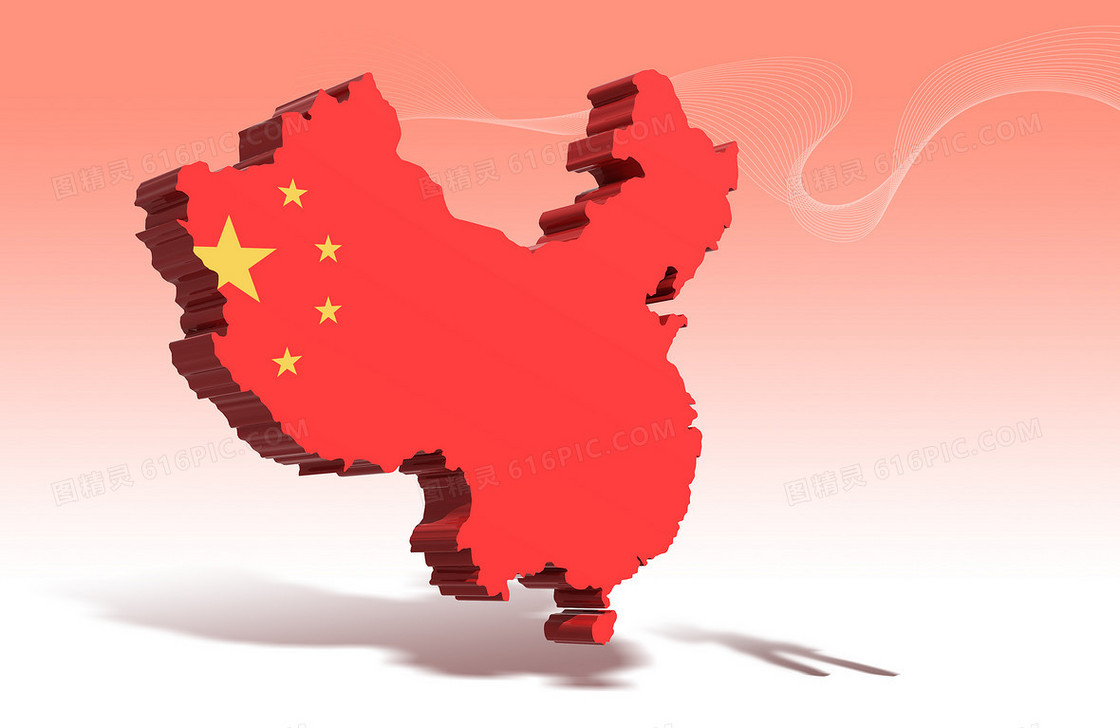 中国地图背景素材