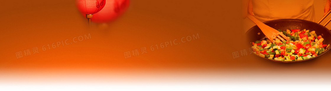 宫保鸡丁banner创意设计