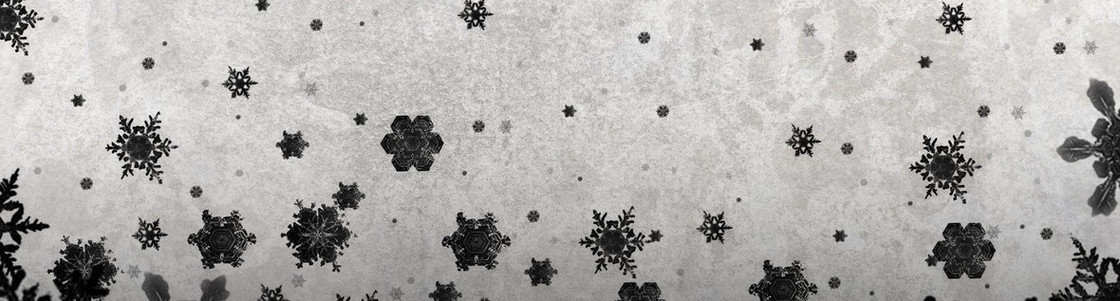 冬天雪景banner创意设计