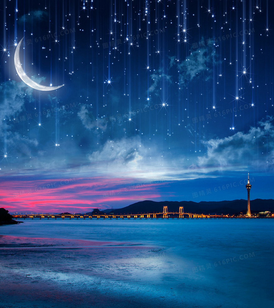 星空科技梦幻背景
