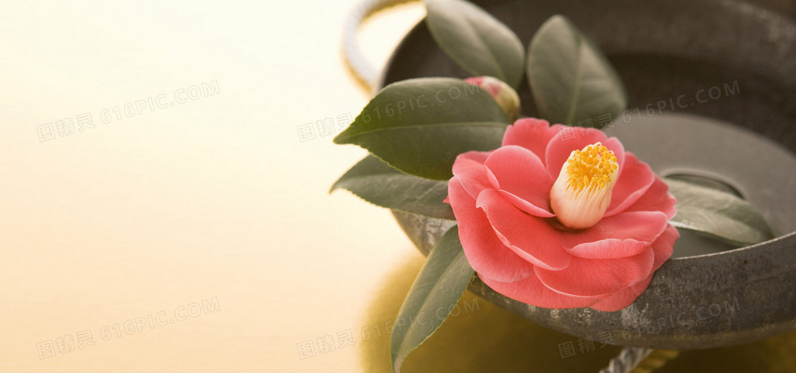 和风日系团花背景