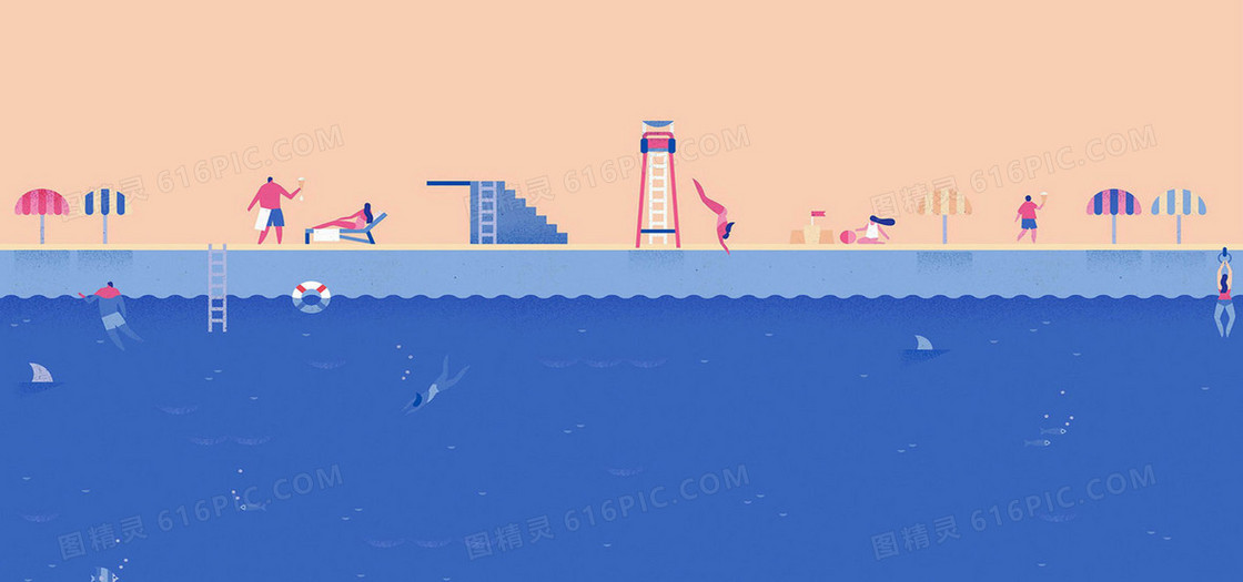卡通背景图
