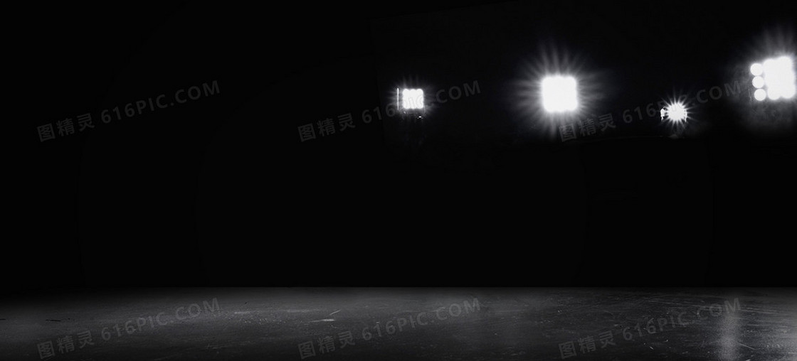 舞台灯光背景banner装饰