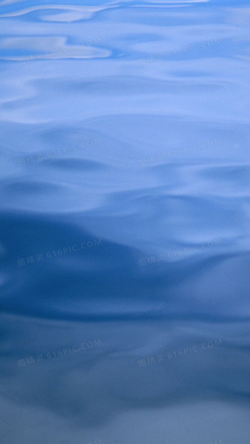蓝色水纹H5背景